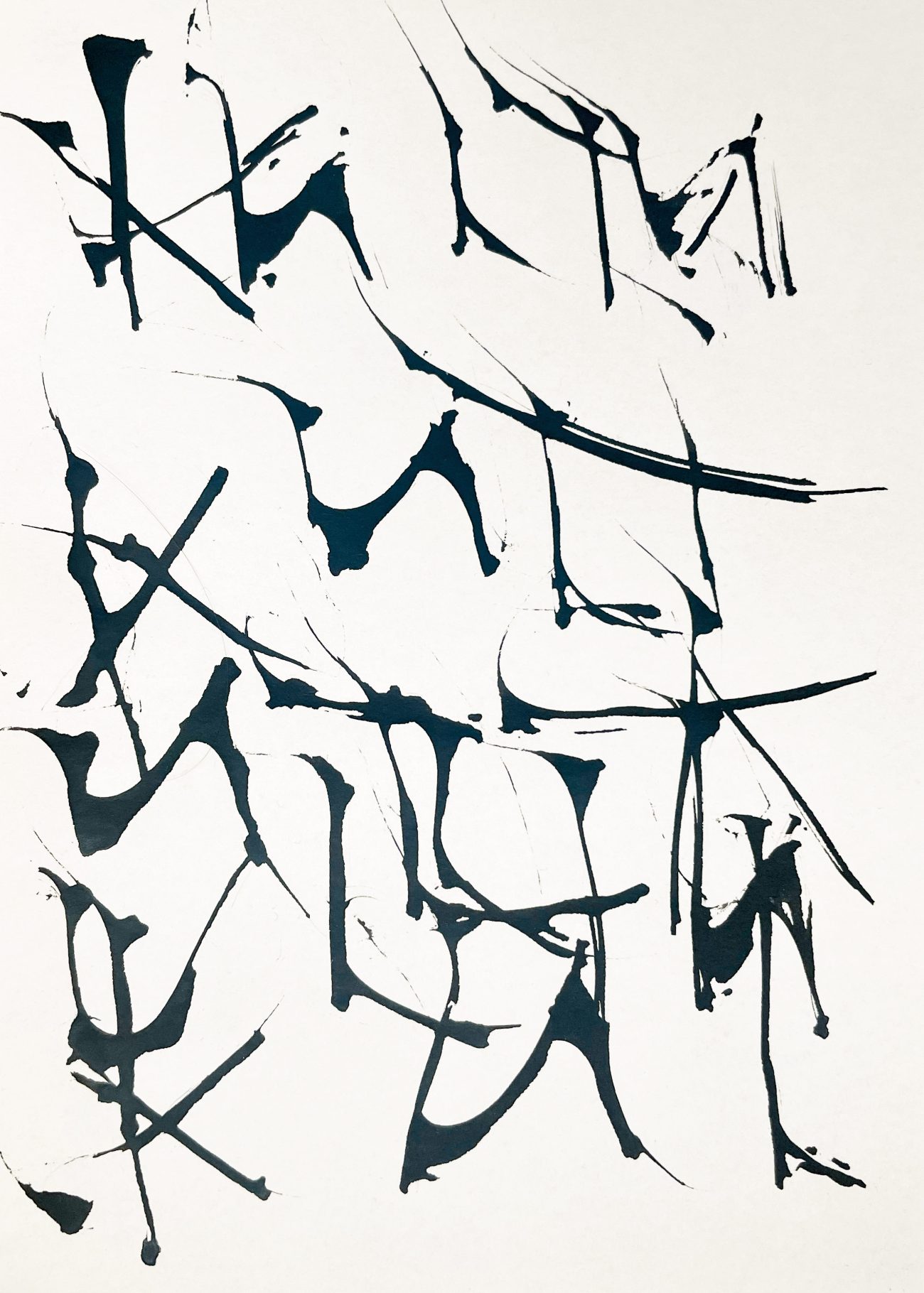 Schwarz auf Weiss/06, 2024
